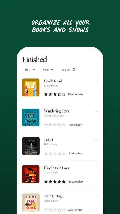 Fable: Track & Discuss Books screenshot 4