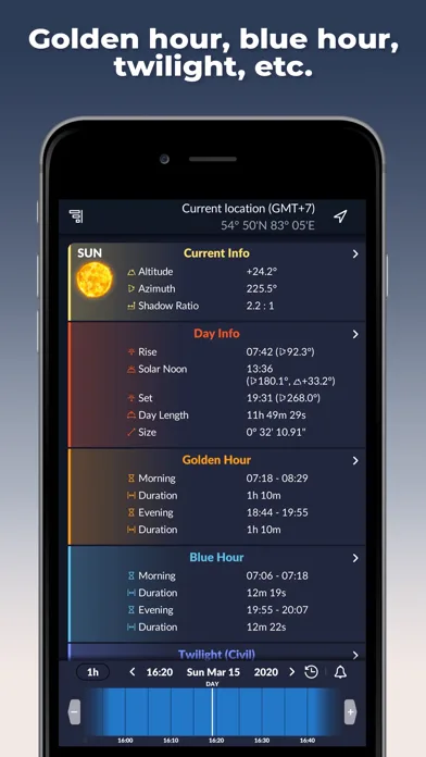 Ephemeris: Moon and Sun Seeker screenshot 5