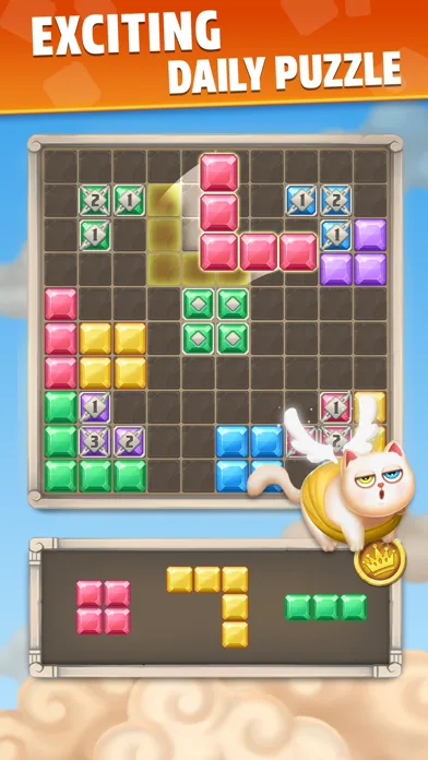 Jewel Block Puzzle Brain Game screenshot 1
