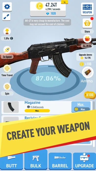 Idle Guns Factory Tycoon screenshot 1