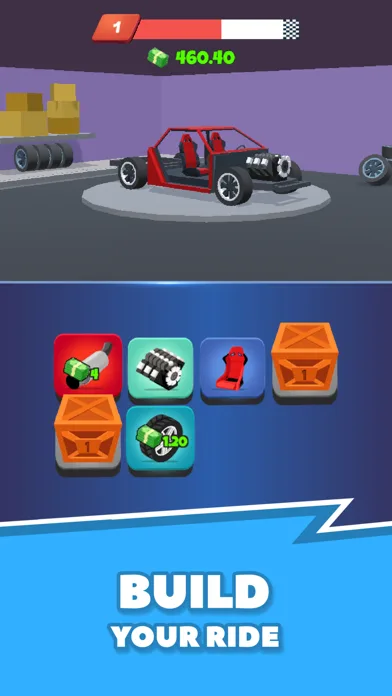 Night Race - Idle Car Merger screenshot 1