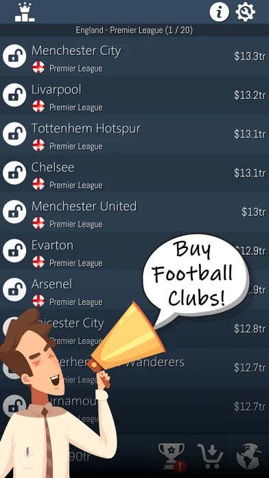 Idle Football Tycoon screenshot 1