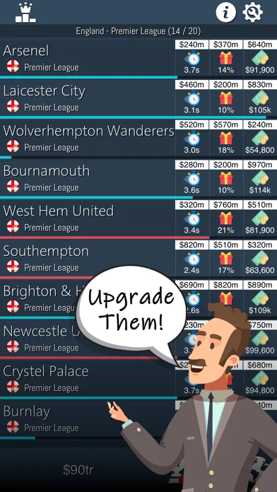 Idle Football Tycoon screenshot 2
