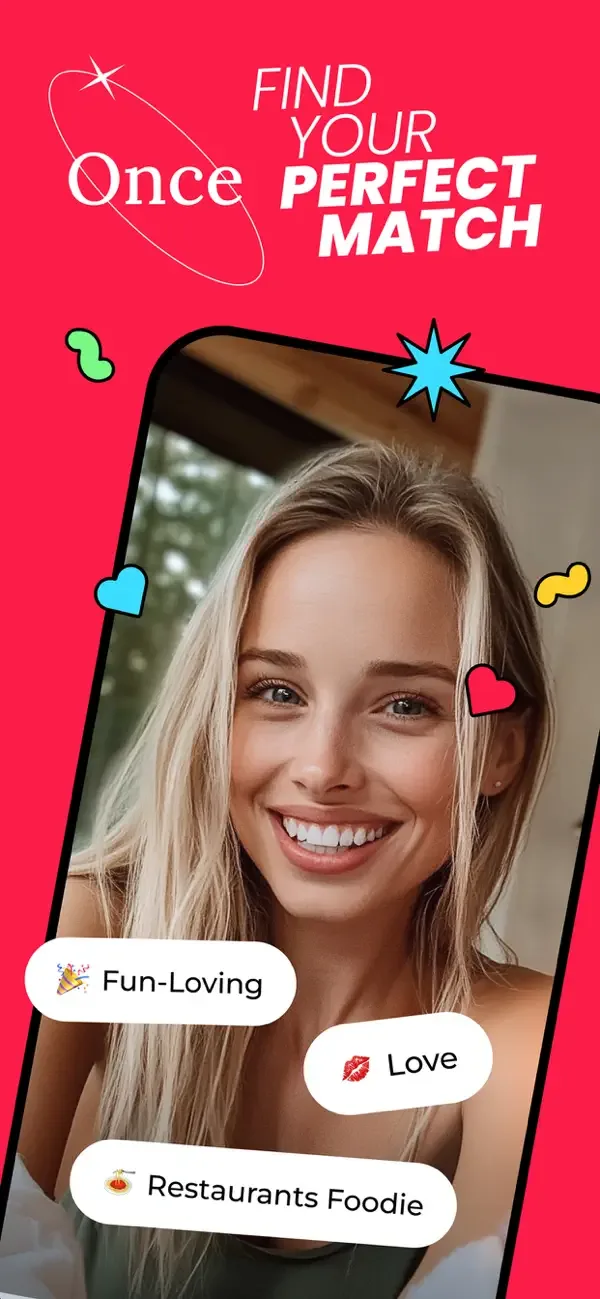 Once: Perfect Match Dating App screenshot 1