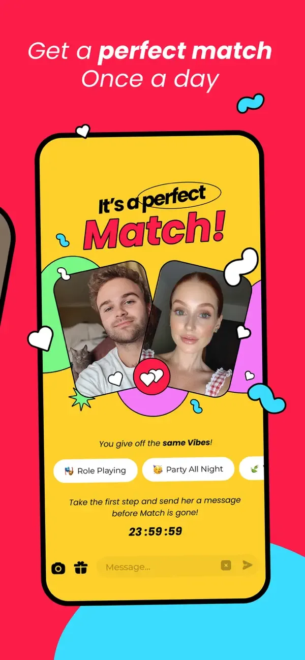 Once: Perfect Match Dating App screenshot 2