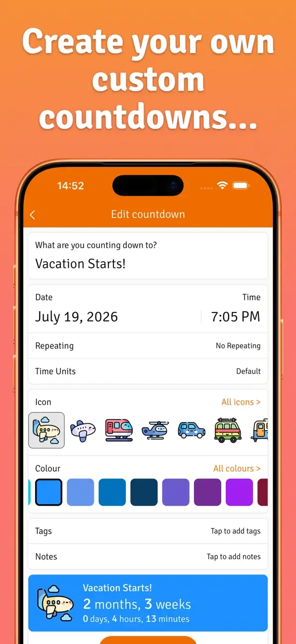 Countdown to Anything! screenshot 2