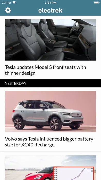 Electrek - Green Energy News screenshot 1