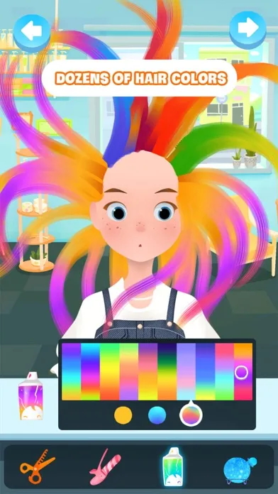 Hair salon & makeup game screenshot 1