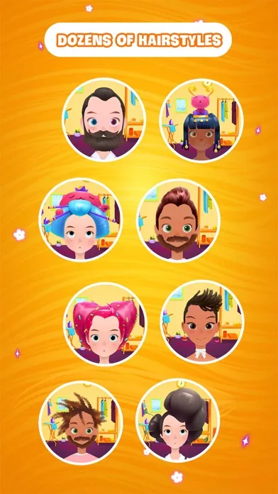 Hair salon & makeup game screenshot 4