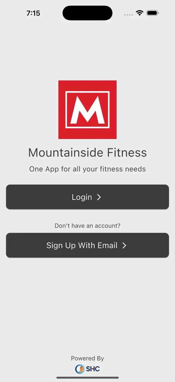 Mountainside Fitness App screenshot 1