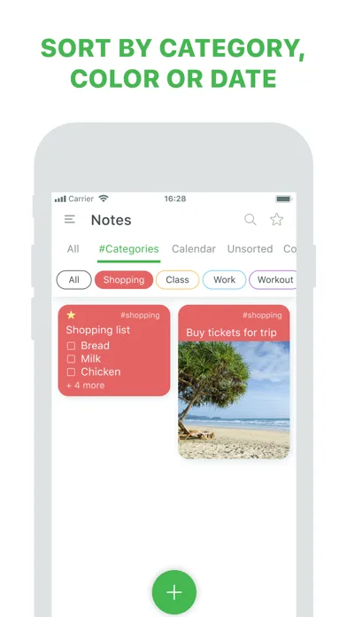 Notes: notepad and lists screenshot 4