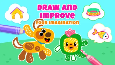 Drawing Pad Kids Toddler Games screenshot 1