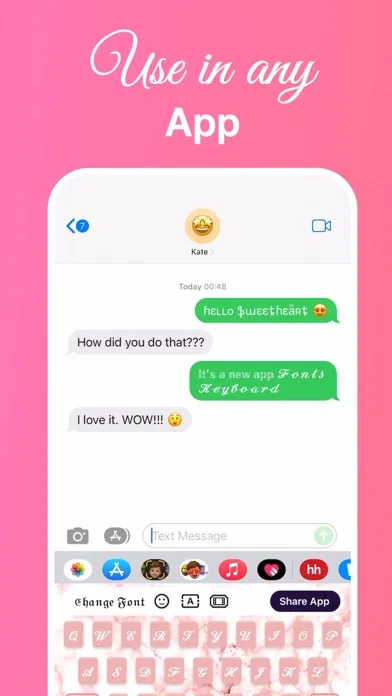 Fonts: Keyboard & Font Art screenshot 3