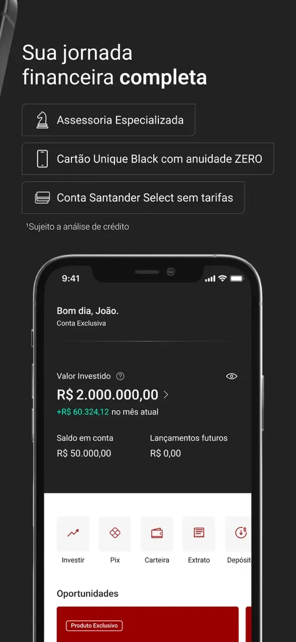 Santander Corretora: taxa 0 screenshot 4