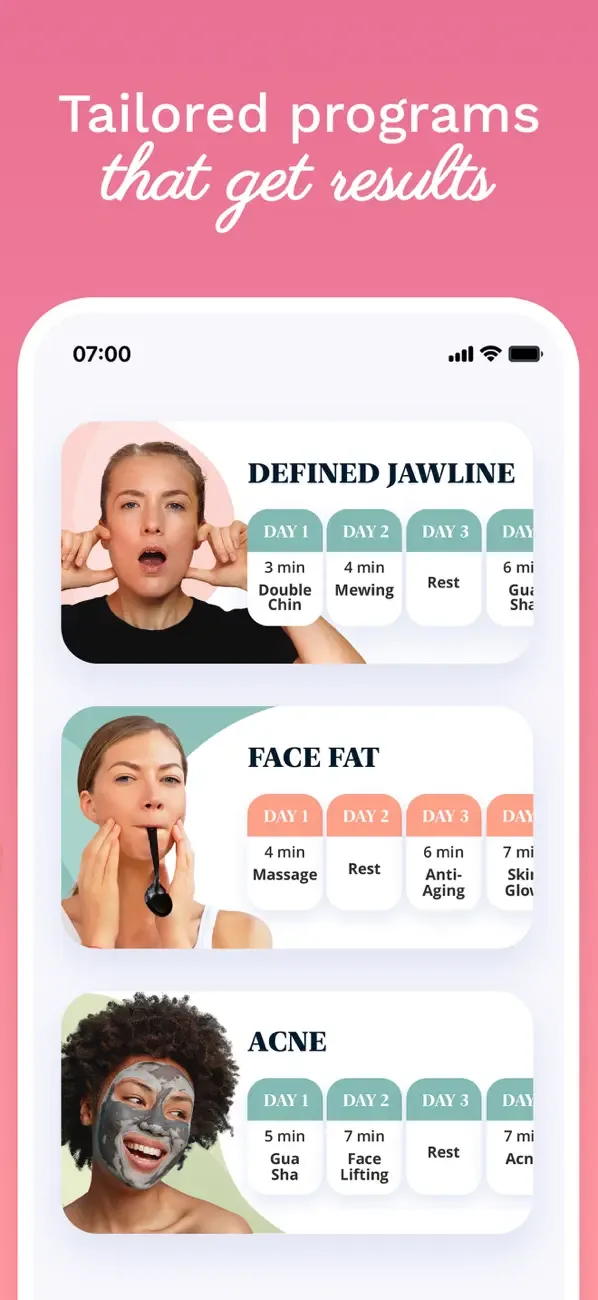Luvly: Face Yoga Exercises screenshot 3