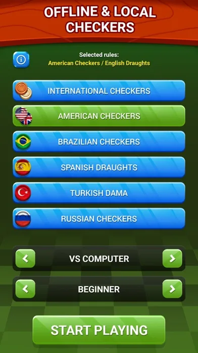Checkers - Online & Offline screenshot 4