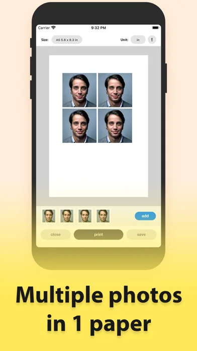 Print Size: Print Photos screenshot 3