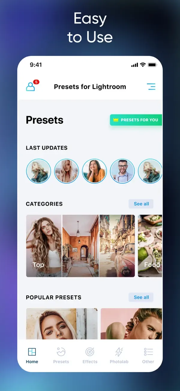 Presets for Lightroom - Vidl screenshot 5