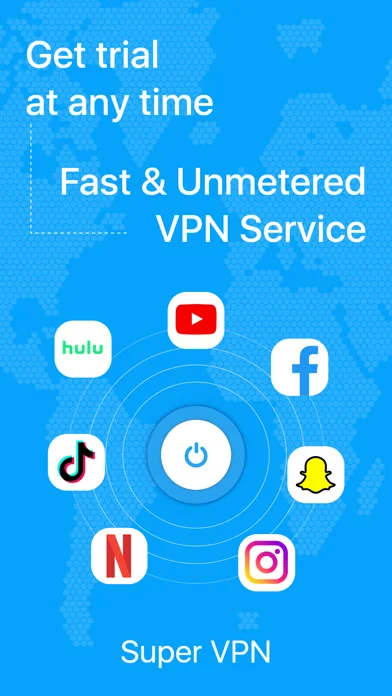 Super VPN - Secure VPN Master screenshot 1