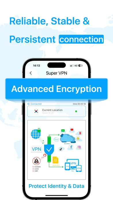 Super VPN - Secure VPN Master screenshot 3