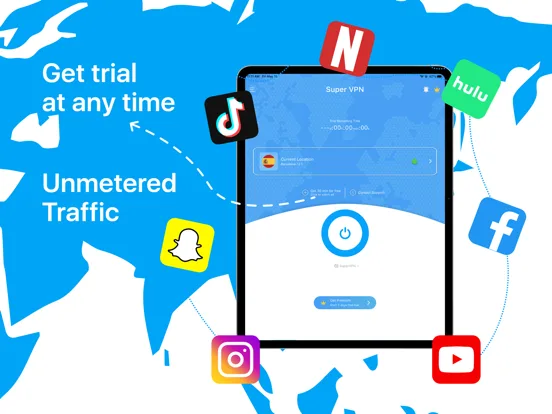 Super VPN - Secure VPN Master screenshot 5