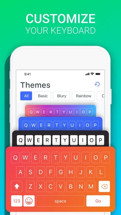 Fonts X for iPhones: Keyboard screenshot 4