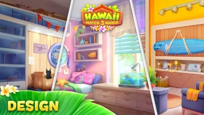 Hawaii Match-3 Mania: My Villa screenshot 1
