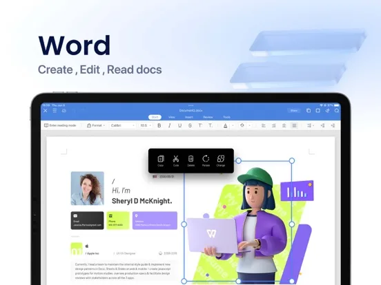 WPS Office-AI Doc, PDF, Sheet screenshot 1