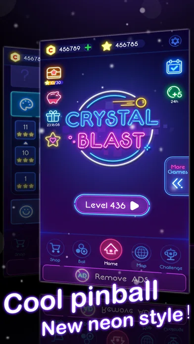 Crystal Blast - Brick Balls screenshot 1