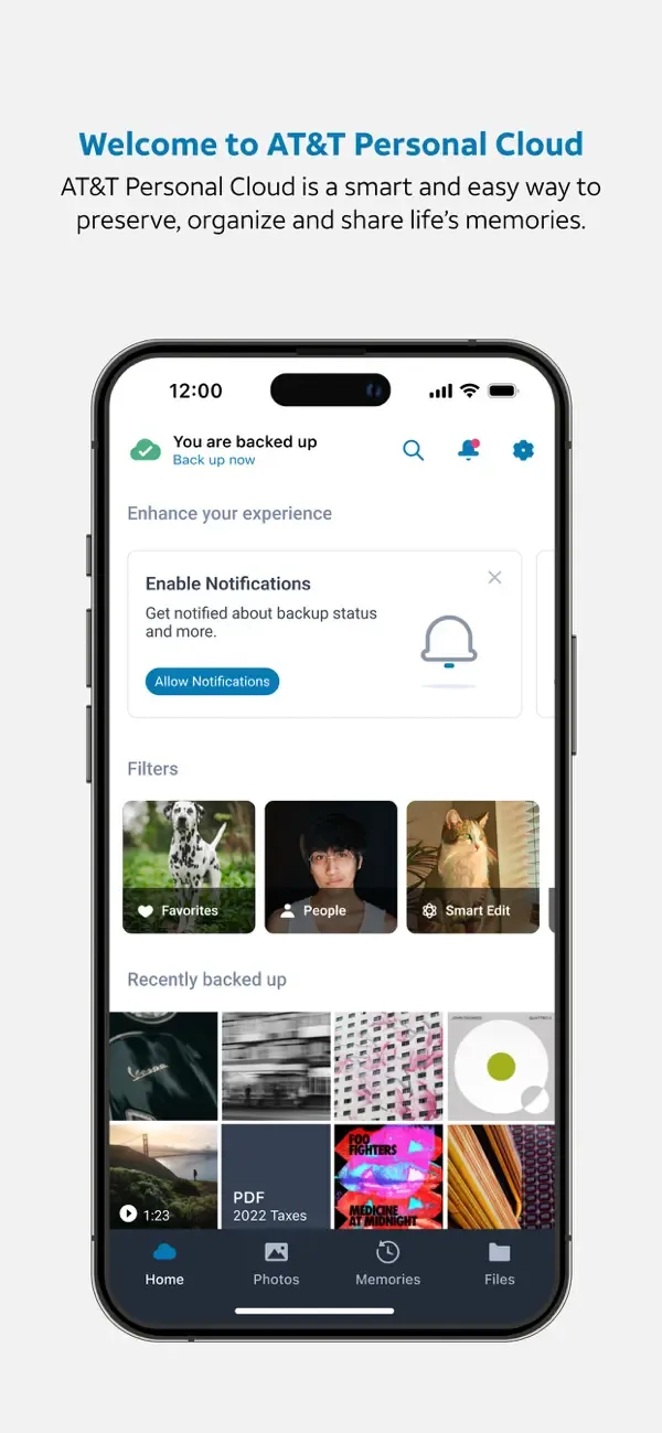 AT&T Personal Cloud screenshot 1
