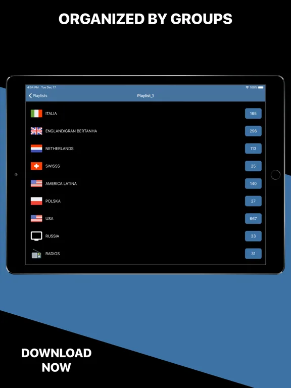 Mega IPTV - m3u Player screenshot 5