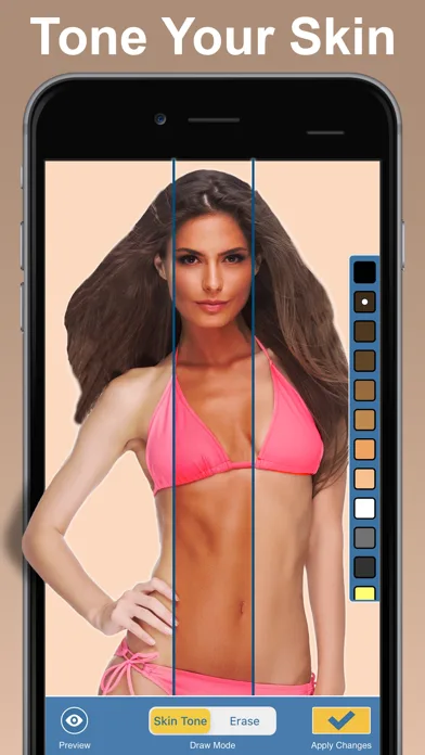 Skin Tone Booth - Face & Body screenshot 1
