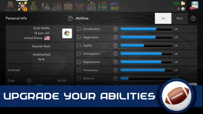 Football Superstar: US Edition screenshot 3