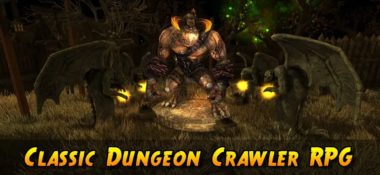 Moonshades: Dark Fantasy RPG screenshot 1