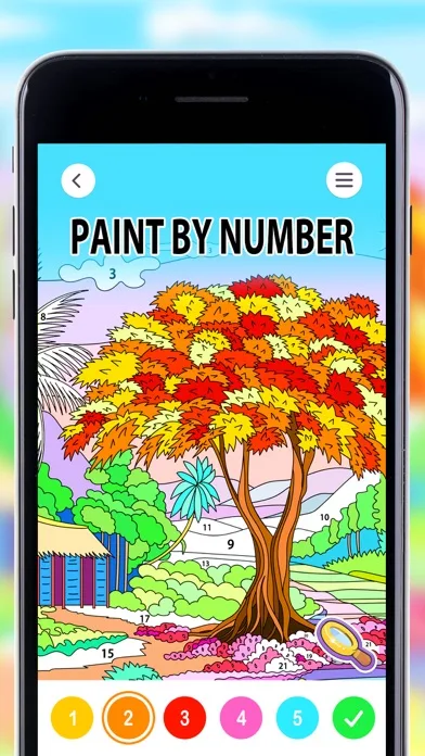 ColorPlanet® Paint by Number screenshot 1