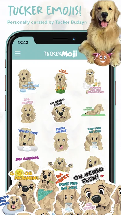 TuckerMoji - Tucker Budzyn Dog screenshot 4