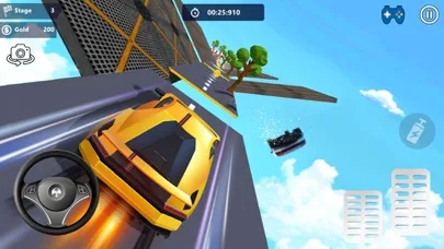 Car Stunts 3D - Sky Parkour screenshot 2