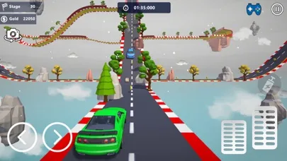Car Stunts 3D - Sky Parkour screenshot 5