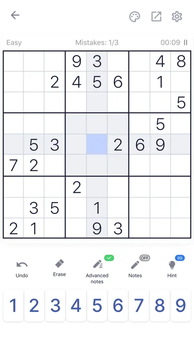 Sudoku Puzzle - Brain Games screenshot 2