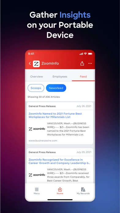 ZoomInfo screenshot 3