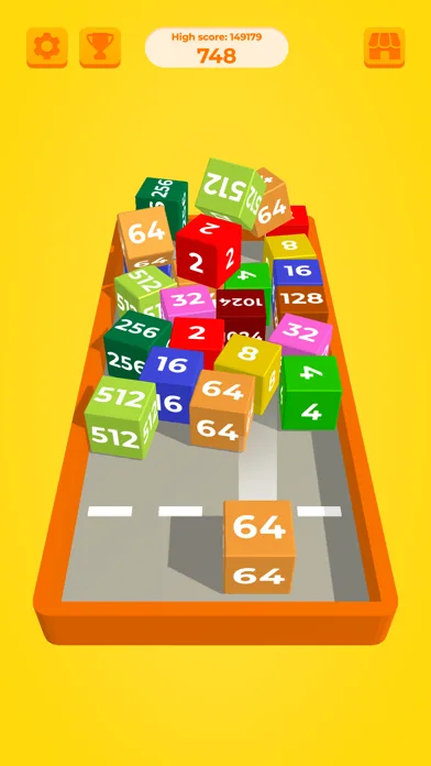 Chain Cube: 2048 Number Match screenshot 1