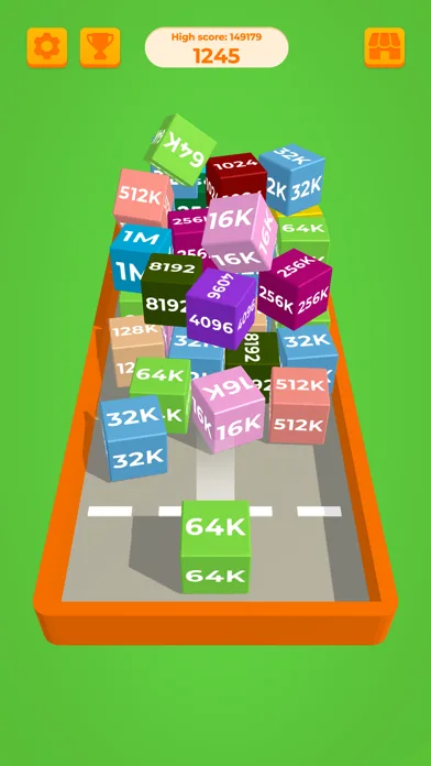 Chain Cube: 2048 Number Match screenshot 2