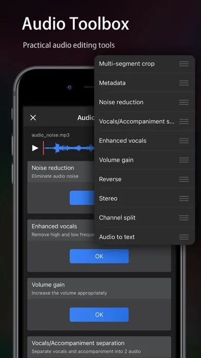 Audio Editor - Music editor screenshot 4