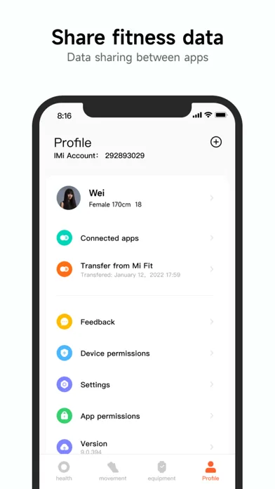 Mi Fitness (Xiaomi Wear Lite) screenshot 4