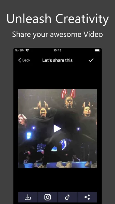 Scribble Video Editor: Neon FX screenshot 3