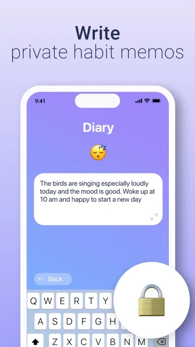 Daily Habit Tracker • About Me screenshot 3