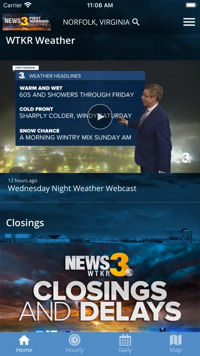 News 3's First Warning Weather screenshot 3