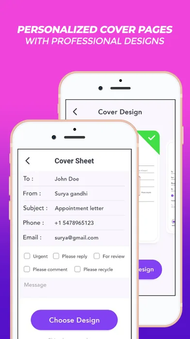 Simple Fax - Fax From iPhone screenshot 3