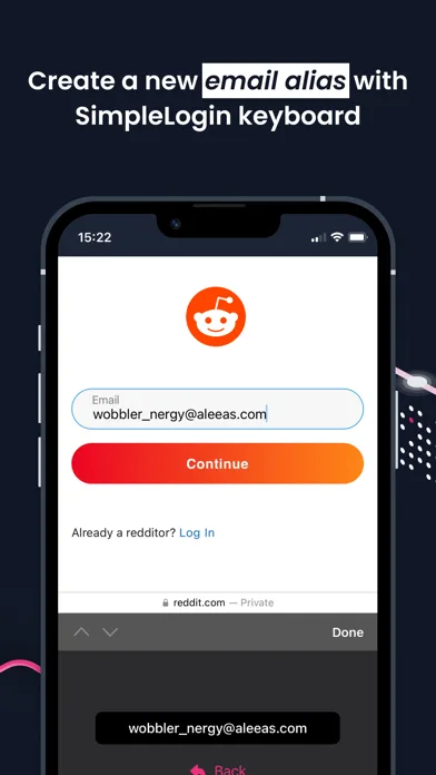 SimpleLogin - Email alias screenshot 5