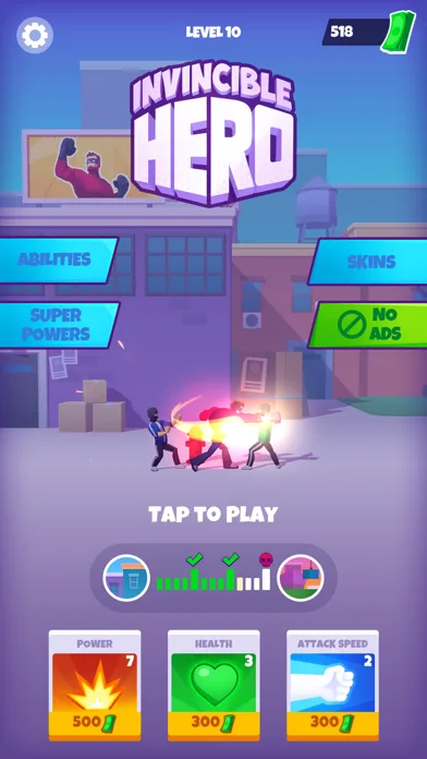 Invincible Hero screenshot 1